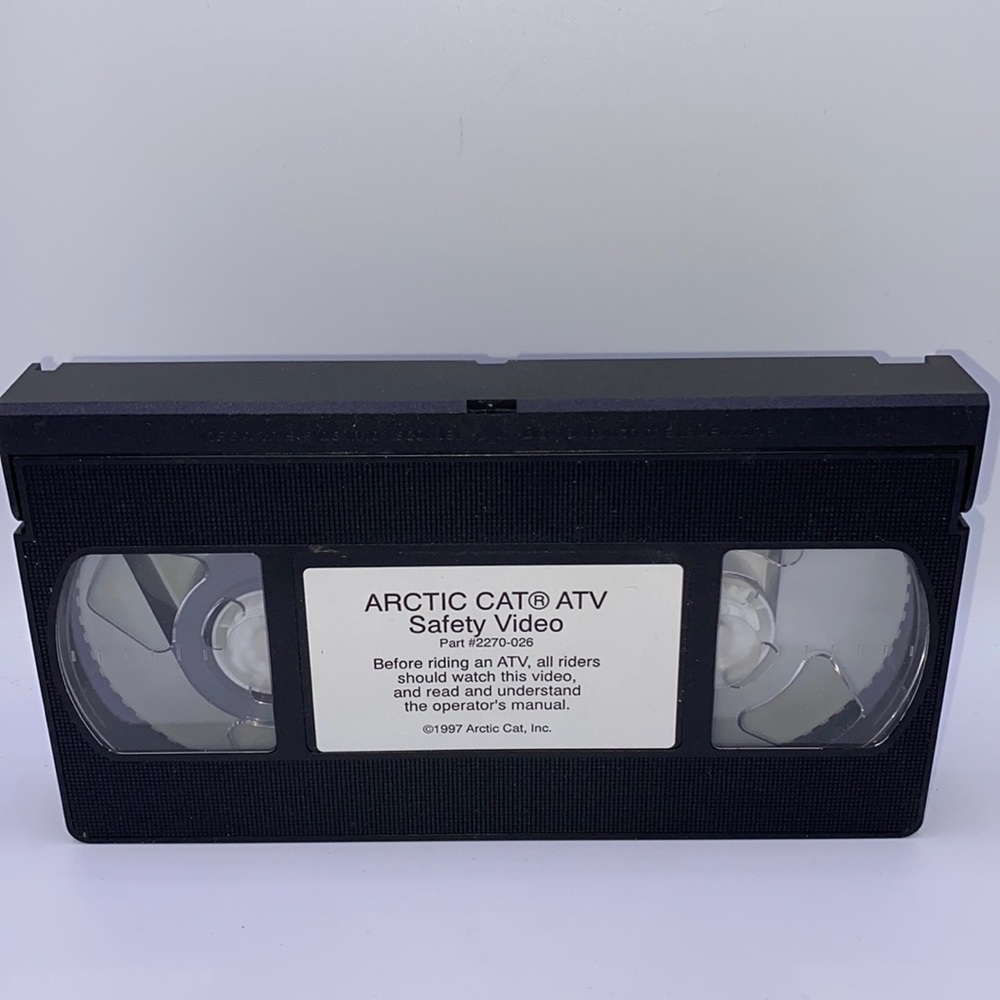 1997 Arctic Cat ATV Rider Safety Video VHS Vintage